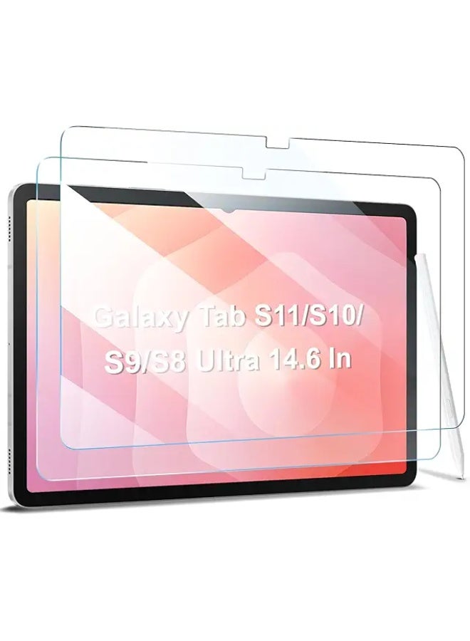 2 Pack Screen Protector For Samsung Galaxy  Tab S11 , HD Tempered Glass Screen Protector Compatible withSamsung Galaxy Tab S11 - Clear